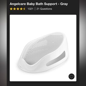 Angelcare baby bath support seat NWOT